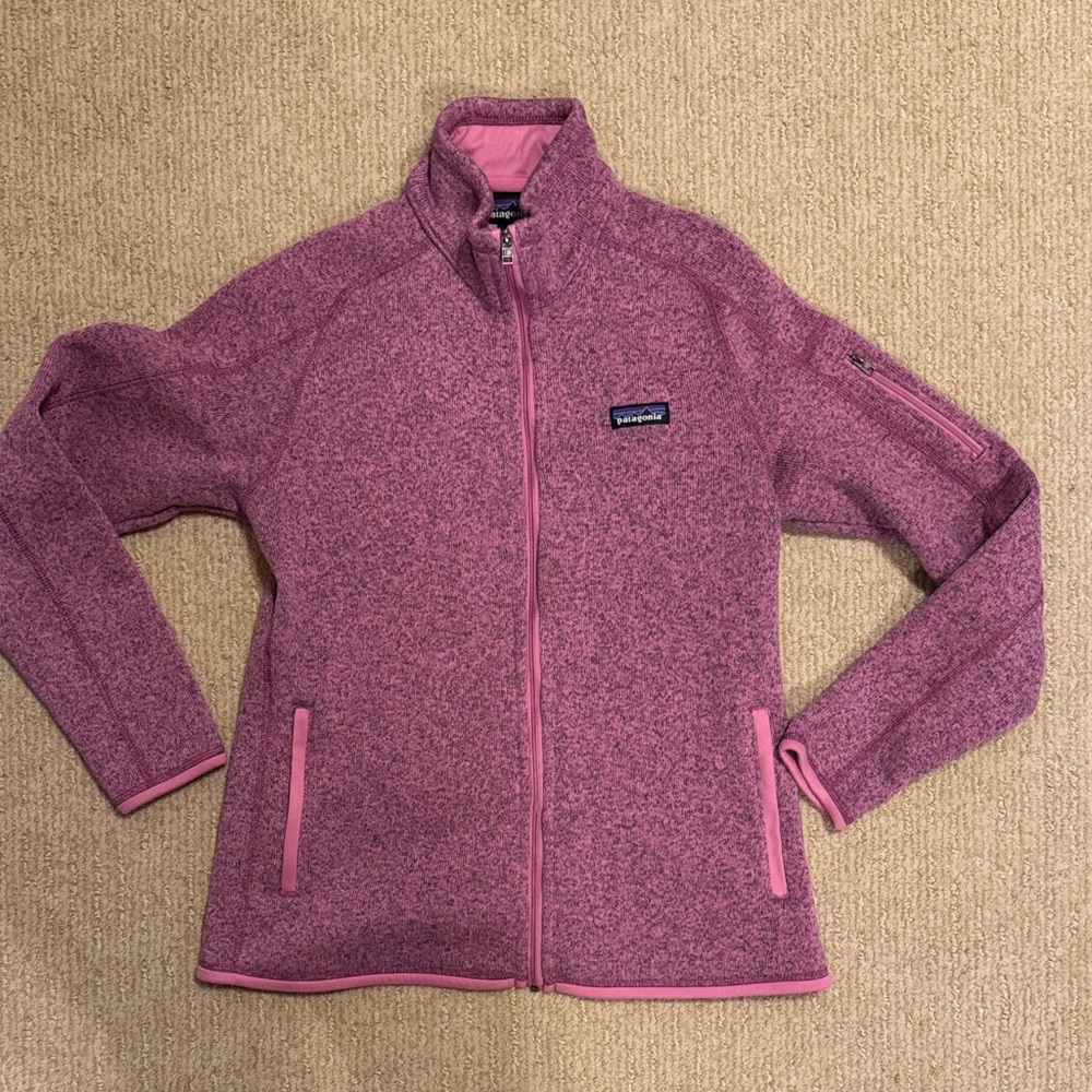 Patagonia Pink Fleece Jacket